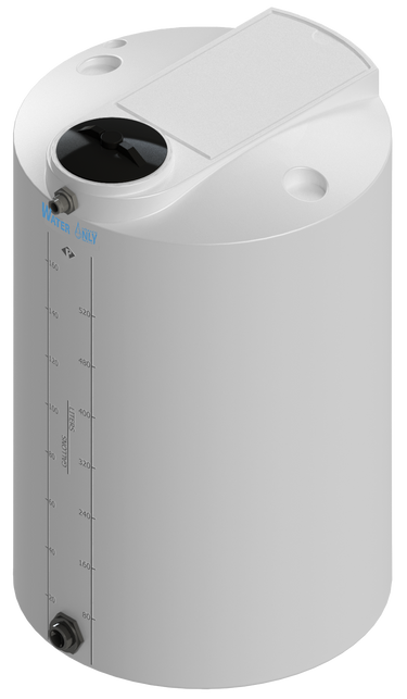 175 Gal ProChem® Potable Water Tank w/Bulkhead Fittings - Twist Lid 8